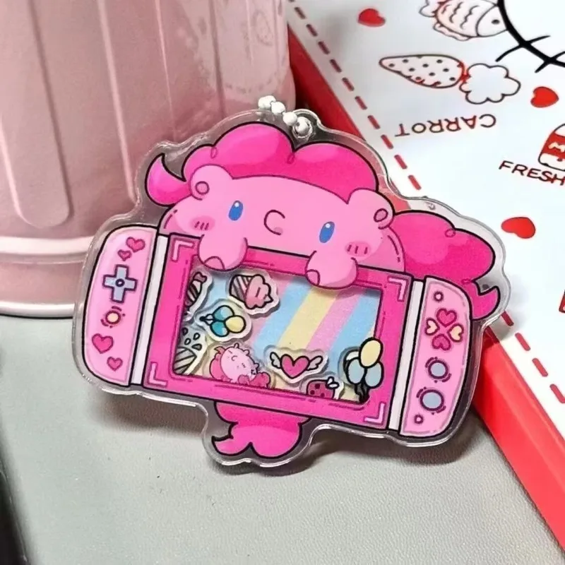 

Музыкальный брелок-качалка My Little Pony для игровой консоли, акриловый, милый мультяшный подарок, аниме-мерч