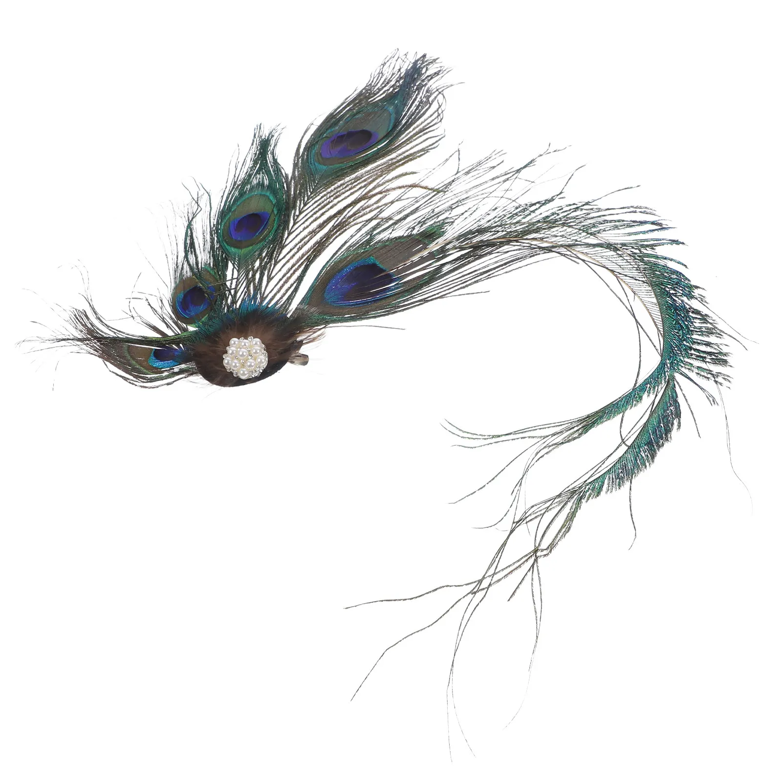 

Retro Vintage Hair Clip for Women Girls Elegant Updo Adornment Party Wedding Banquet Performance Styling Accessory Green