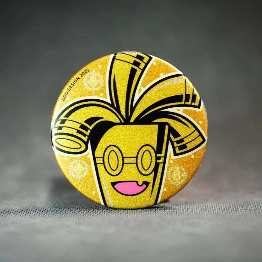 Diy Self Made Cartoon Gholdengo Gimmighoul Badge Animation Peripherals  Goods Anime Cards Gift Toys