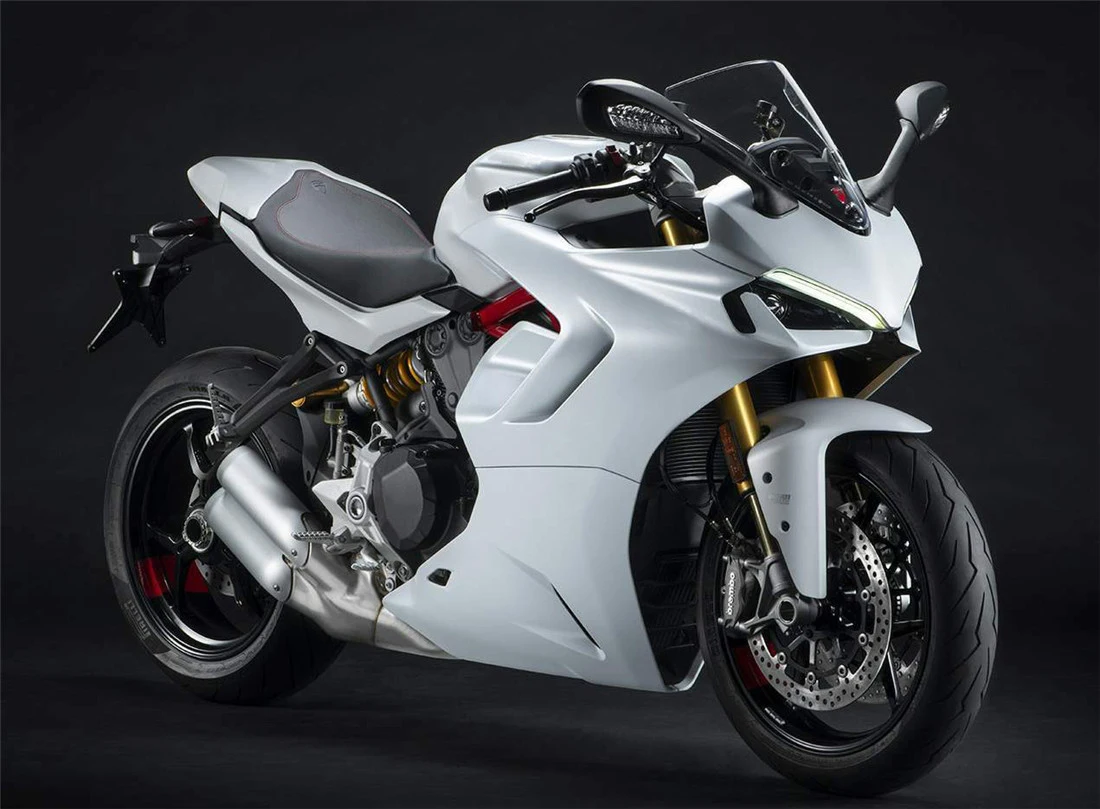 

Moke moto Fairings Kit Fit For Supersport 950 950s 2021 2022 2023 Bodywork Set Abs High Quality Injection White