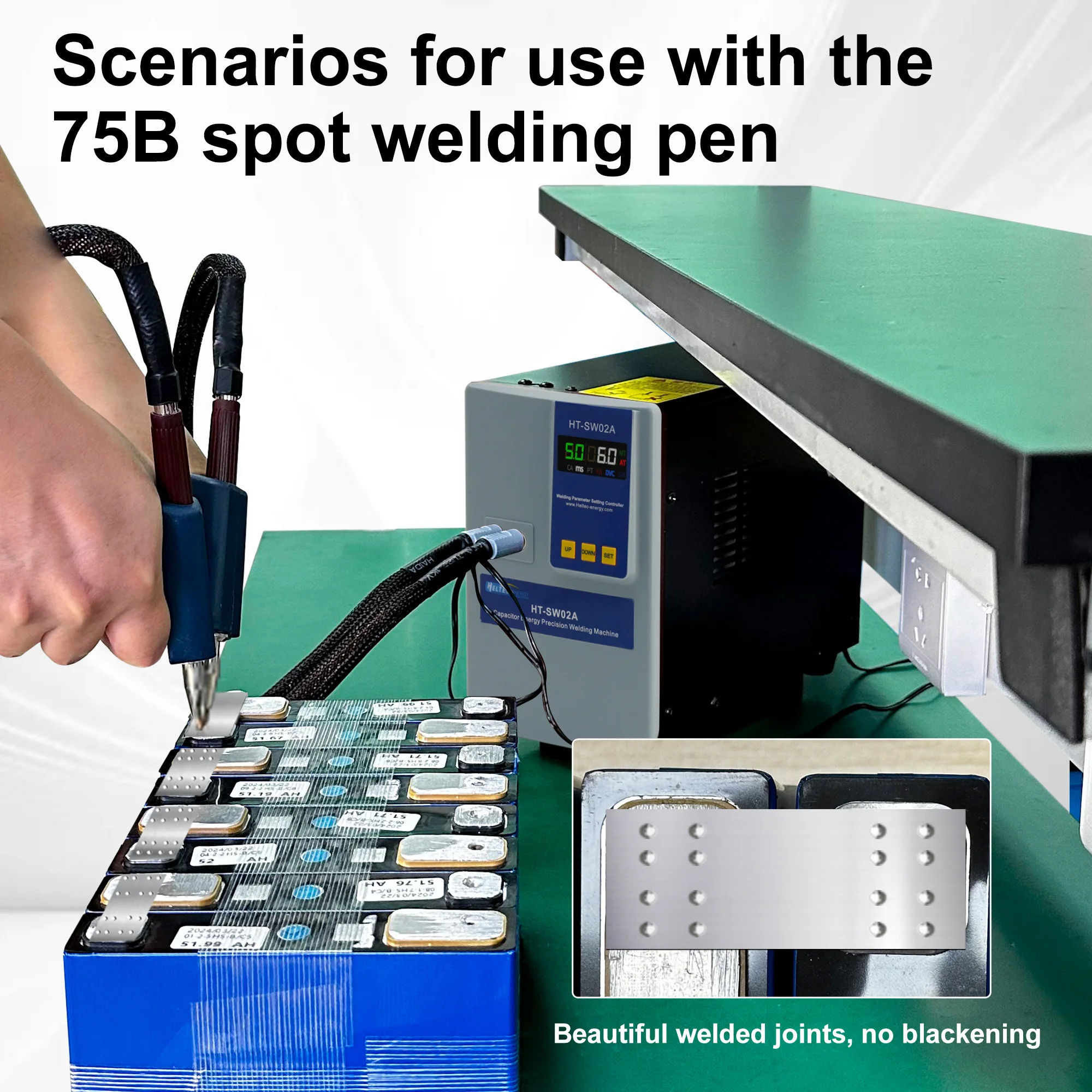 Punktschweißstift Punktschweißstift zum Schweißen von Batterien Integrierter Punktschweißstift Punktschweißstift-Anschluss