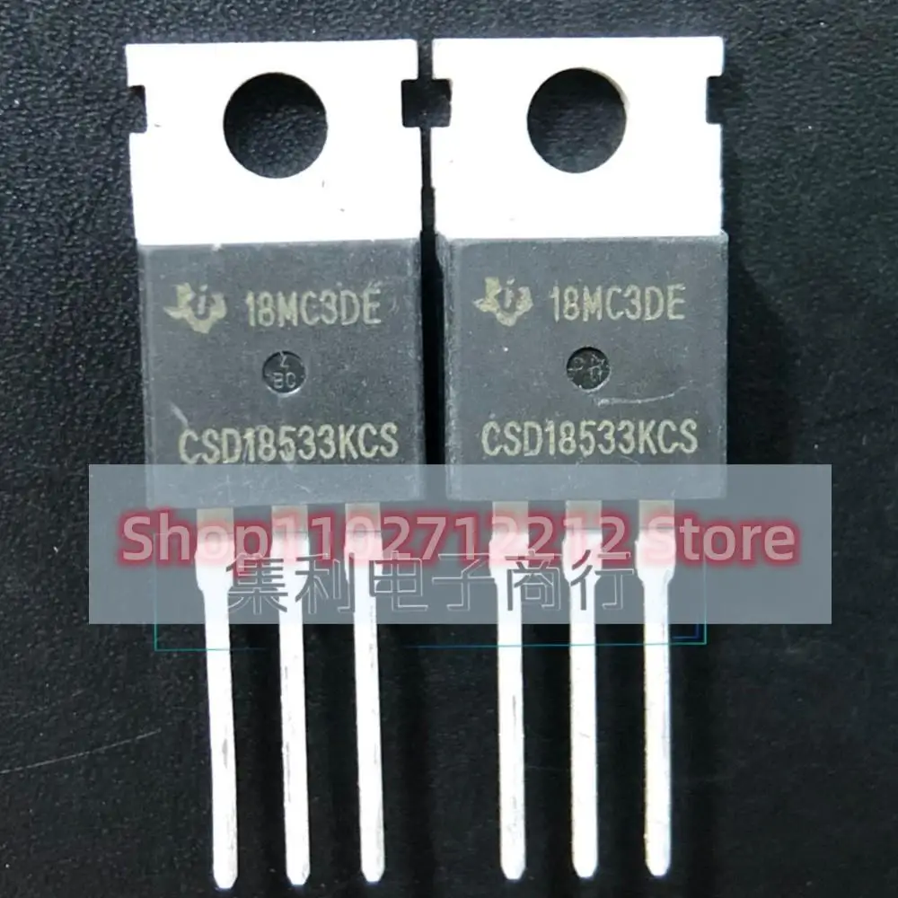 5PCS-10PCS  CSD18533KCS  MOS TO-220 60V100A Imported NEW Original  Best Quality