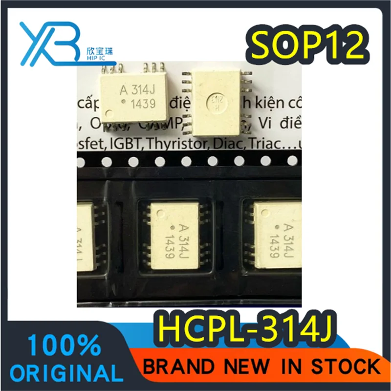 

(10/50 pieces) HCPL-314J SOP12 A314J Brand new original IGBT driver optocoupler in stock for fast delivery