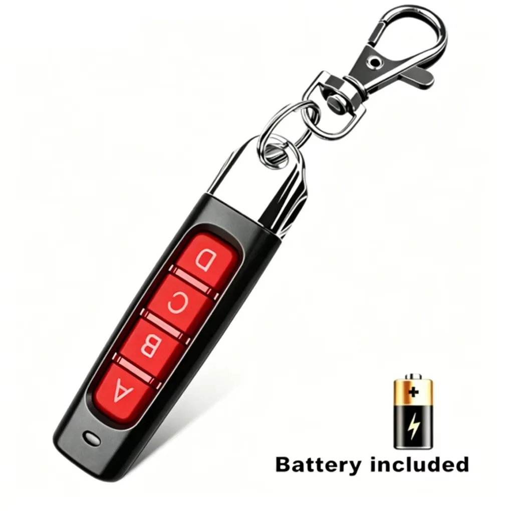 433MHz Copy Remote Control Compatible Fixed Code Universal Door Gate Alarm Parking Lot Barrier Gate Cloner