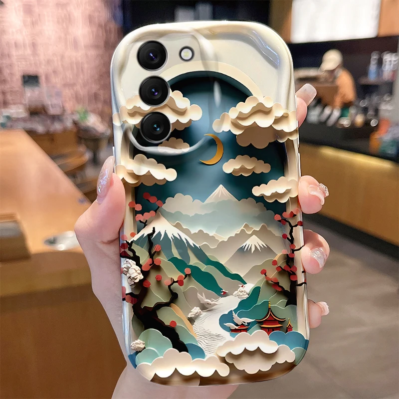 Landscape Case for Samsung Galaxy A33 A32 A31 A30 A20 A24 A23 A22 A21S A20S A14 A13 A12 5G A10S A04E A04 4G A03 Core Soft Cover