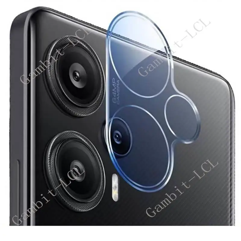 2PCS 3D Camera Lens Film For Xiaomi Redmi Note 12 Turbo Note12Turbo 12Turbo Integral Original Tempered Glass Protective Cover