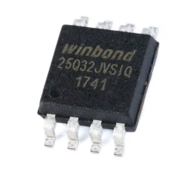 (10pcs) W25Q32JVSSIQ (Marking 25Q32JVSIQ) SOP-8 3V 32MBIT Serial FLASH Memory With Dual Quad SPI