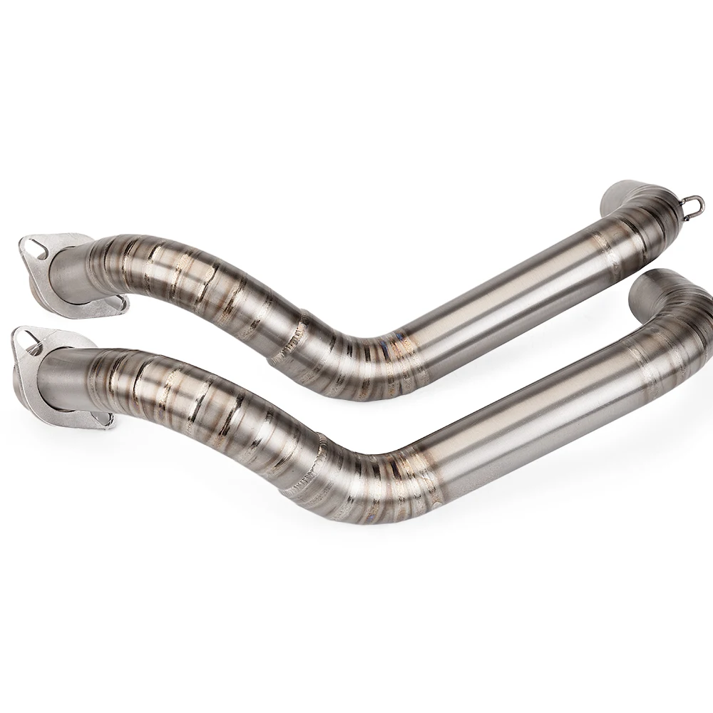 Originele Volledige Motorfiets Uitlaatsysteem, Escape Slip On,Link Pipe Connect, Tubo Dianteiro, Mt07, Fz07, 51Mm