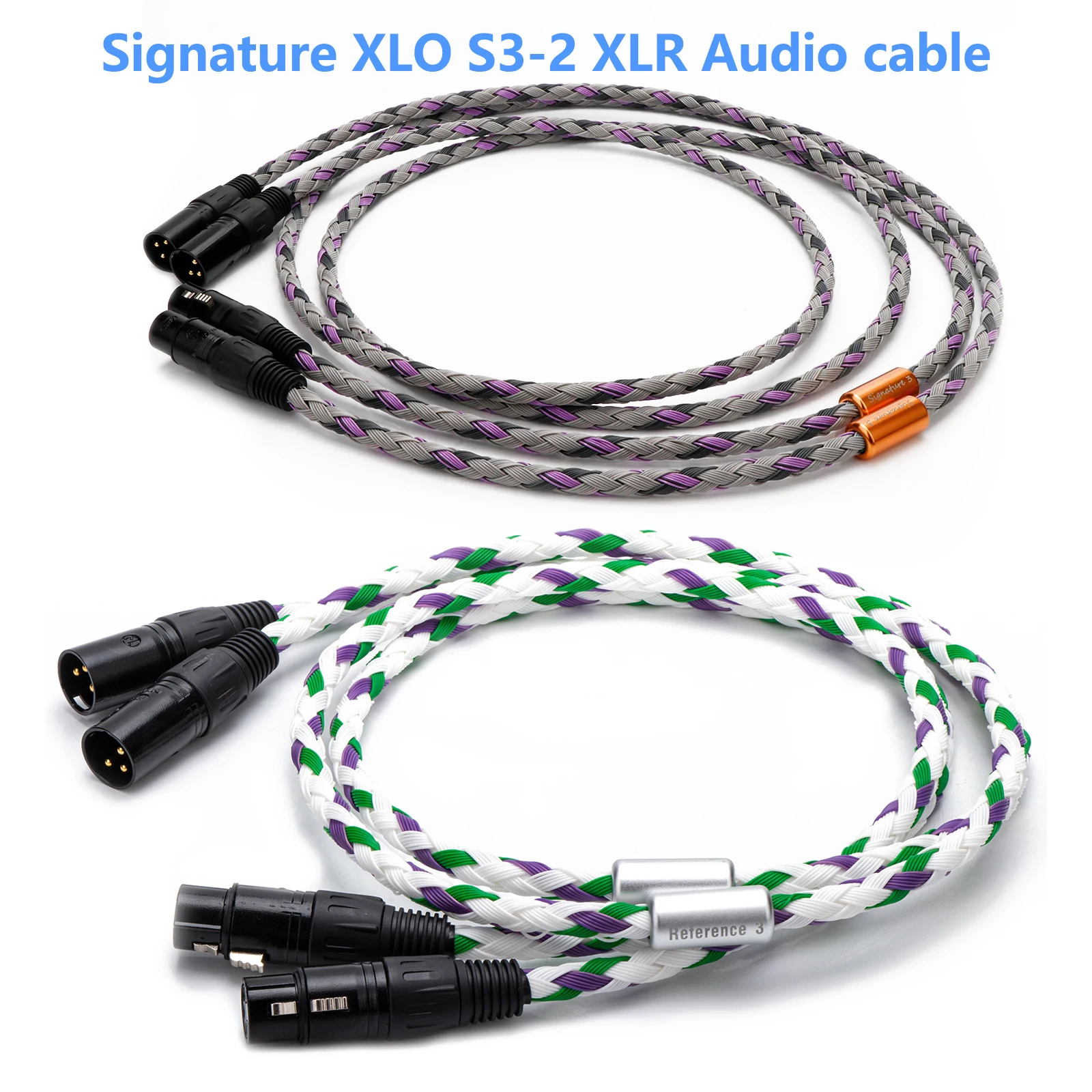 คู่ Signature XLO S3-2 XLR สายสัญญาณเสียง Singled-Ended XLR สายเชื่อมต่อเสียง