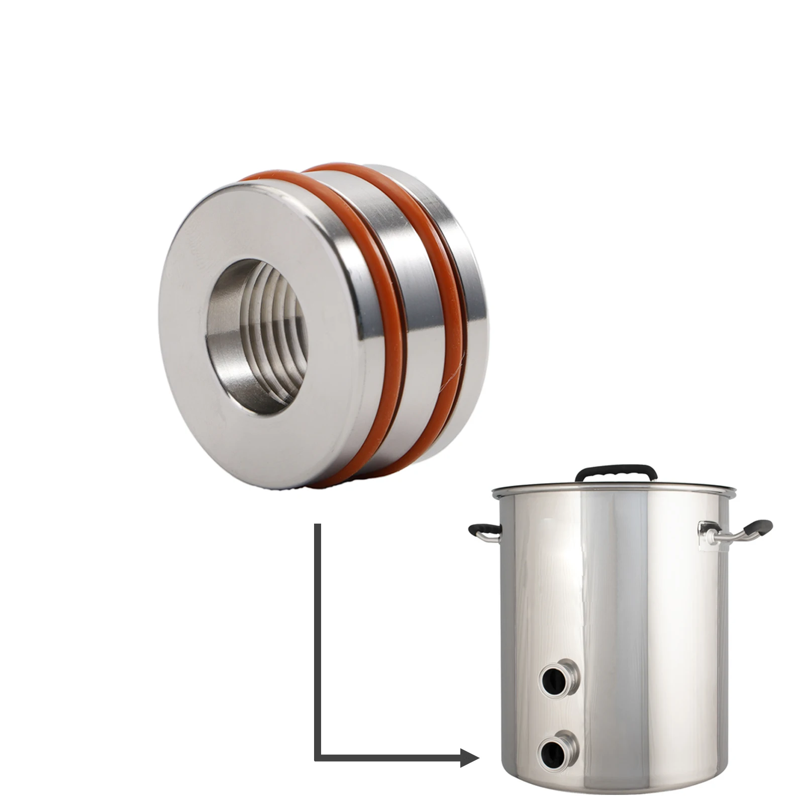 Tri Clamp 1.5" Pres…