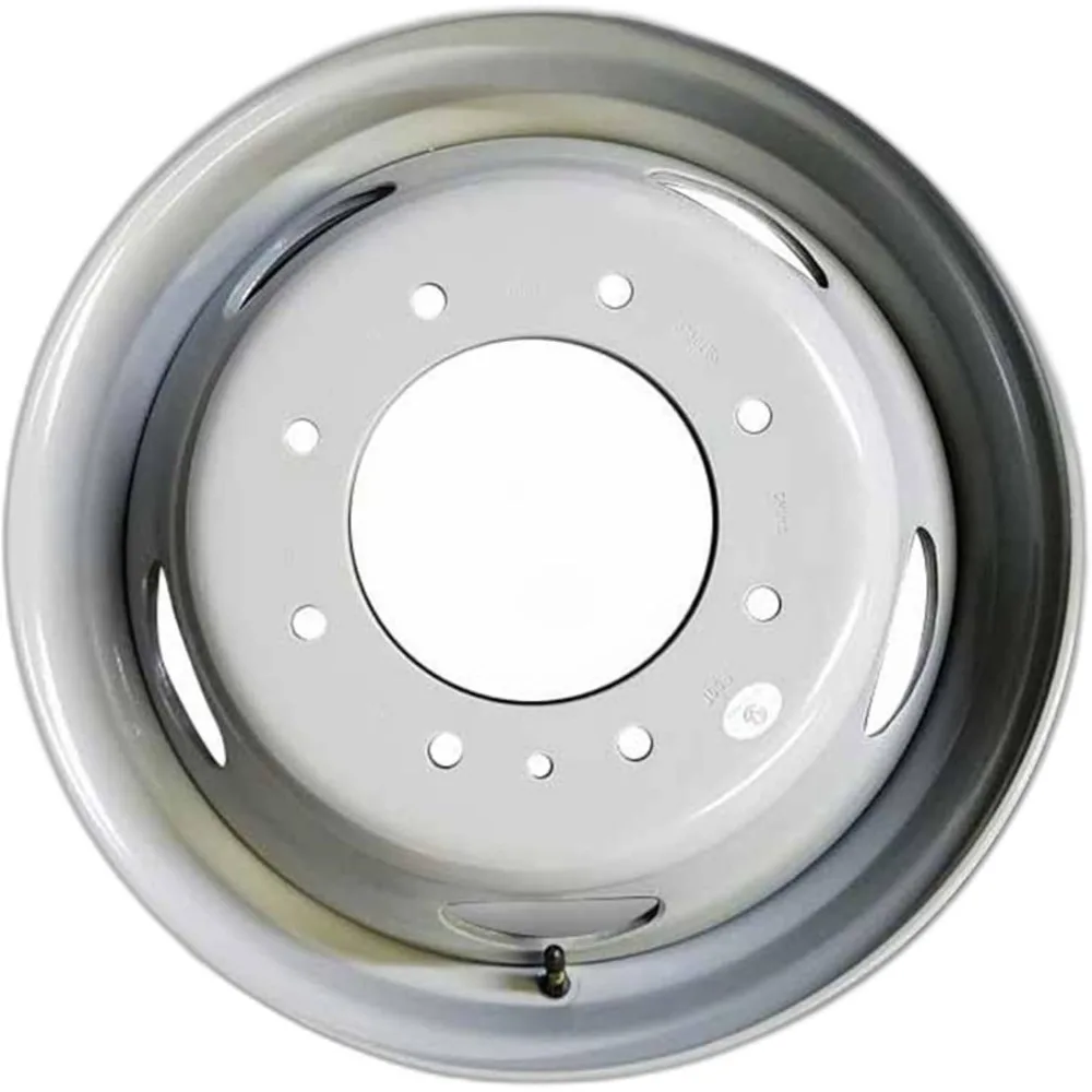 

19" NEW 19.5X6 8 Lug Grey Steel Wheel for 1999 2000 2001 2002 2003 Ford F-450 F-550 Super Duty Dually OEM Design Replacement Rim