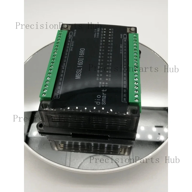 16 digital isolated inputs, 16 relay isolated outputs, acquisition and control, RS485Modbus module