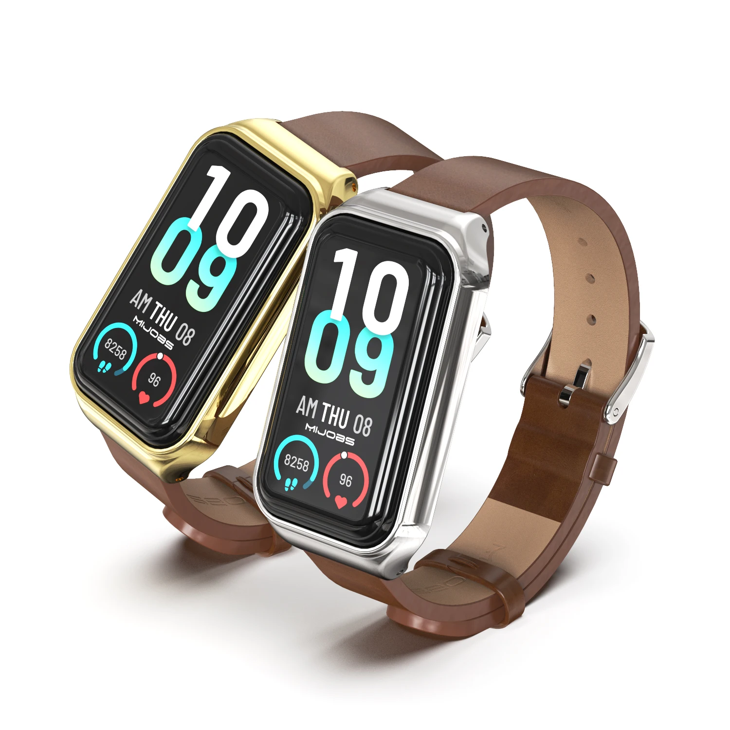 Leather Strap for Amazfit Band 7 Wristband Soft Watch Band Replacement Bracelet for Amazfit 7 Band Correa Watchband
