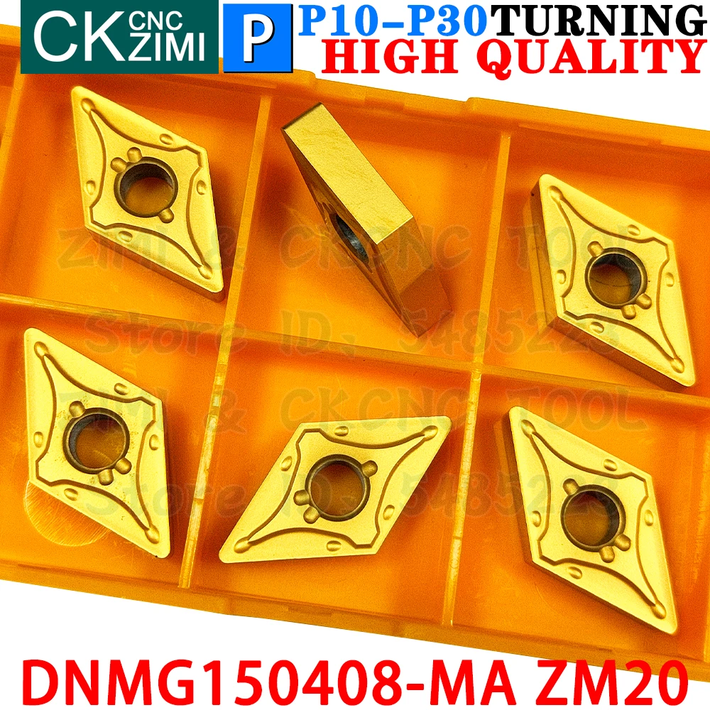 DNMG150408-MA ZM20 DNMG 150408 MA ZM20 كربيد الخارجية تحول إدراج أدوات DNMG432 DNMG432-MA DNMG1504 DNMG 1504 CNC مخرطة معدنية أدوات تقطيع
