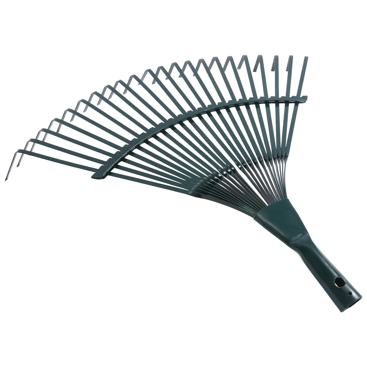 42cm Steel Fan Rake Head Replacement Heavy Rake Head for Garden Grass Patio Leaves Leaf Lawn 22 Tooth