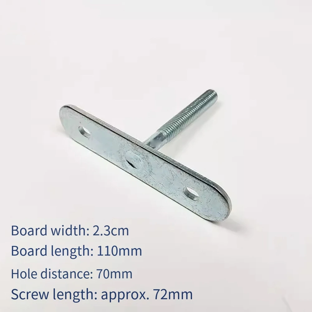 

For DIY Projects 27*170*84mm Engraving Machine Metal Screws For Carpentry Milling Machine T-bolt Knob System Silver Color