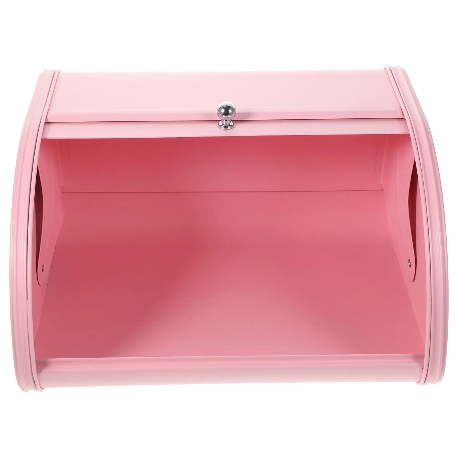 

Kitchen Bread Storage Container Stainless Iron Snack Boxes Bin Non Base Household