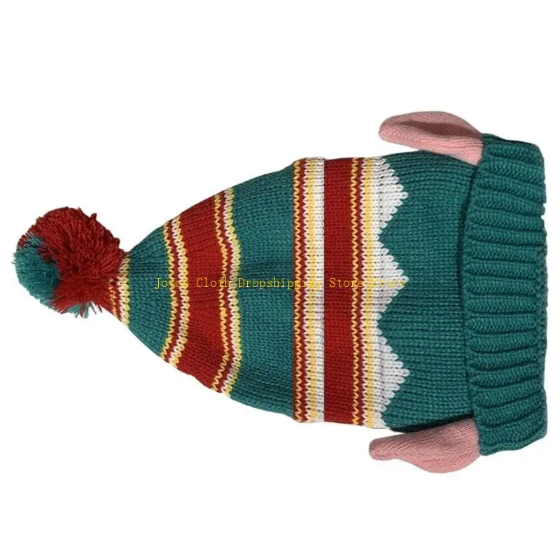 عيد الميلاد قبعة صغيرة قبعة عيد الميلاد حزب قبعة الكبار / طفل متماسكة قبعة عيد الميلاد الكريات 10CD