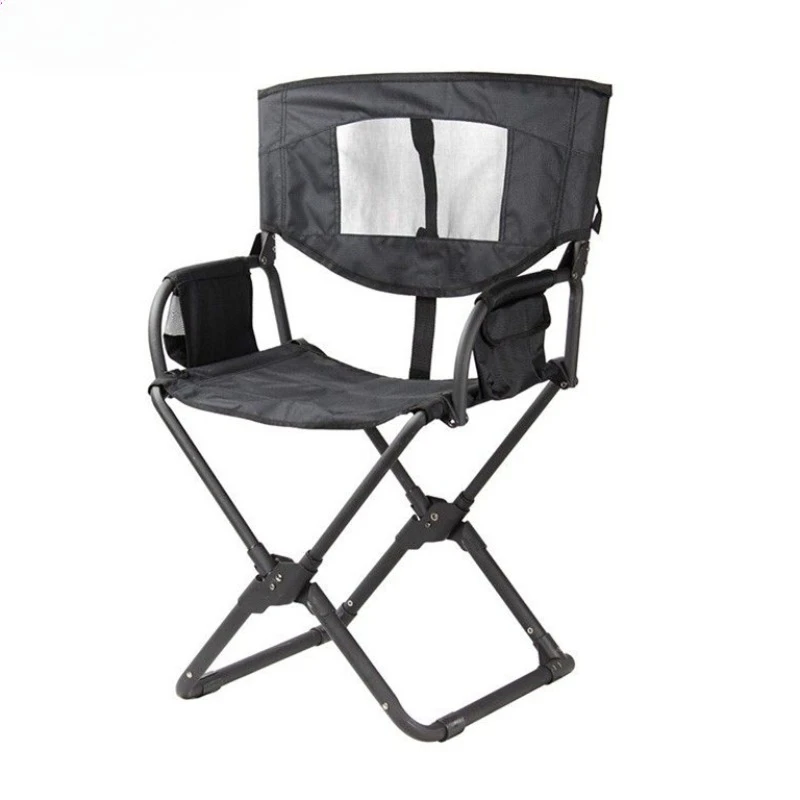 Outdoor Heavy Duty Oversized Portable Folding Beach Fishing Director Camping Chair