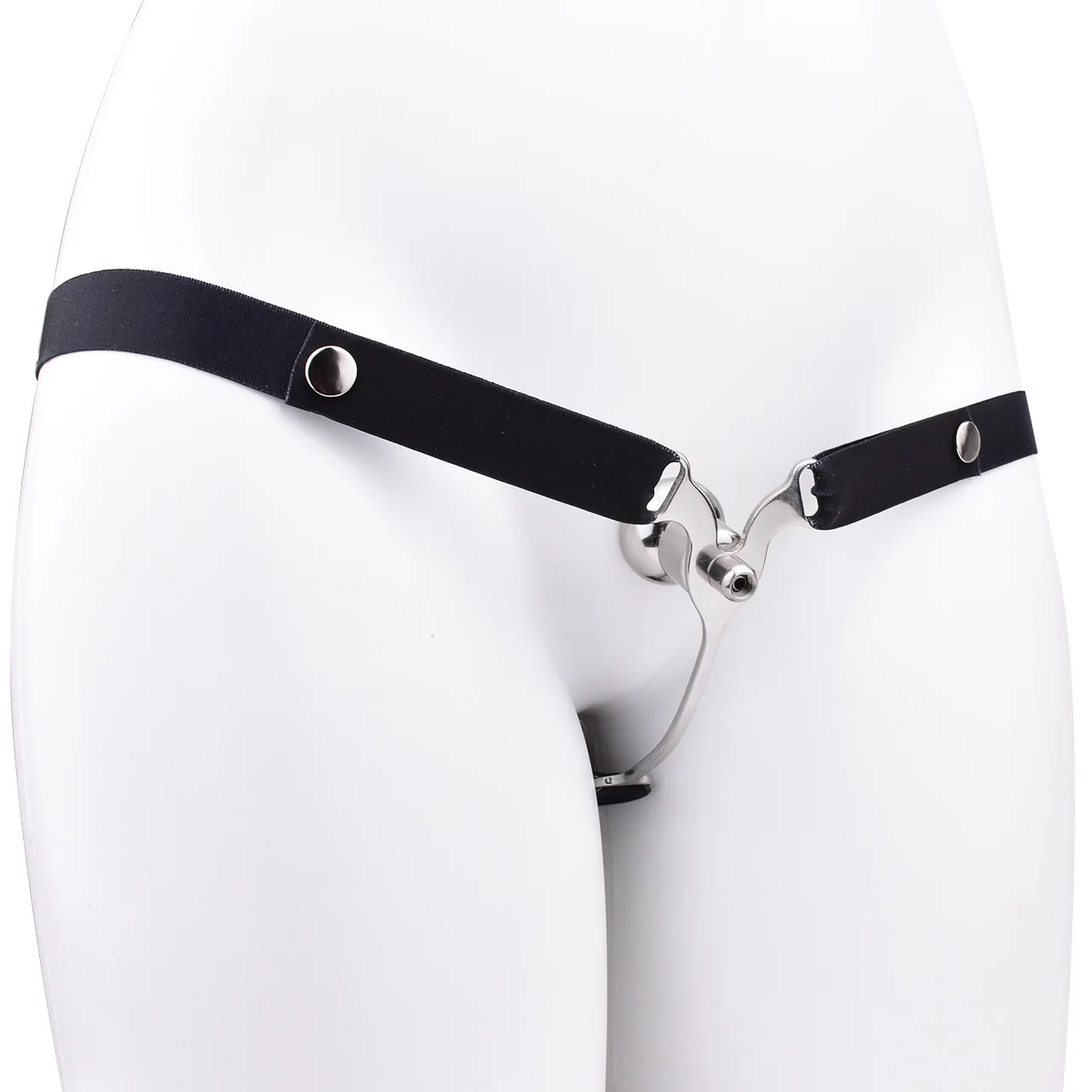 FRRK Metal Flat Clip Inverted Chastity Cage Sissies Penis Cage Belt 정조대 Bdsm Male To Female Fetish Sextoys Discreet Femboy 18 - view 6