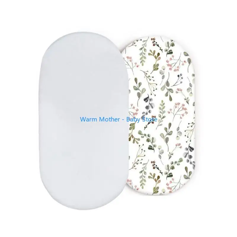 ملاءات محمولة محايدة للجنسين من الألياف الدقيقة لجوانب أسرة الأطفال 57QE