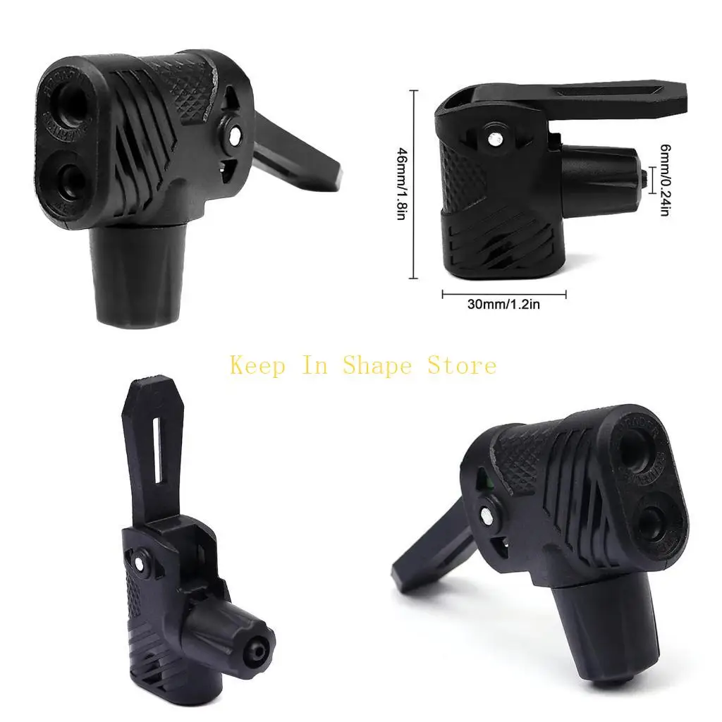 

U1JC Bike Connector for Head Adapter for Valve for Bicycle Bike Replacement