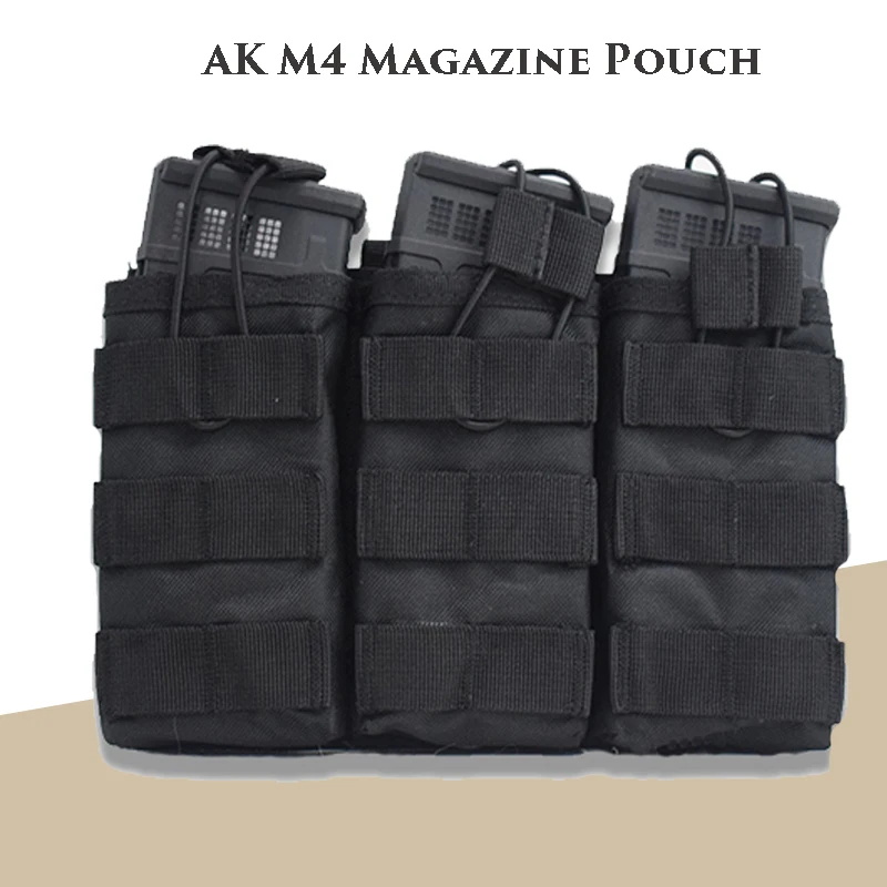 

Outdoor Tactical Magazine Molle Pouches AK AR Hunting Rifle Pistol Ammo Mag Bag Holster M4 Dual Storage Bag Airsoft Sundry Bag
