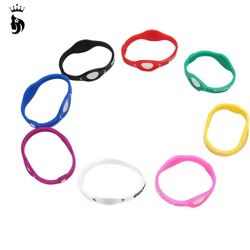 Braccialetto per la salute energetica Power Balance per braccialetti sportivi regalo con cinturino in Silicone agli ioni