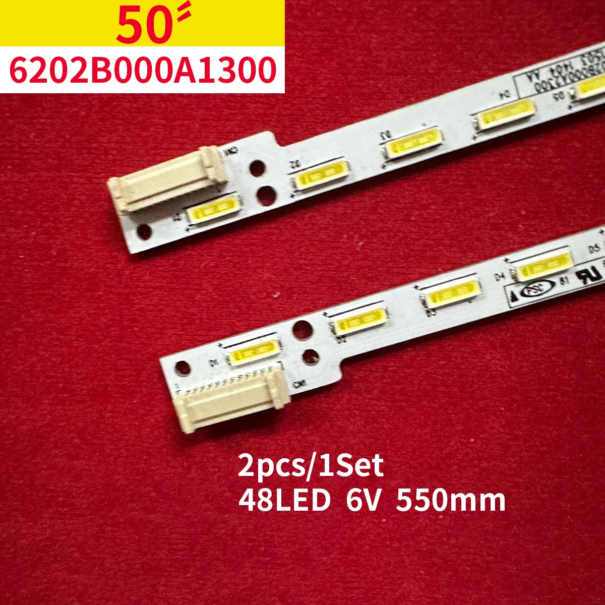 

LED Backlight Strip For 50UH635V 50UF8300 V500DJ2-KS5 6202B000A1300 6202b000A23 M0009F1N31A