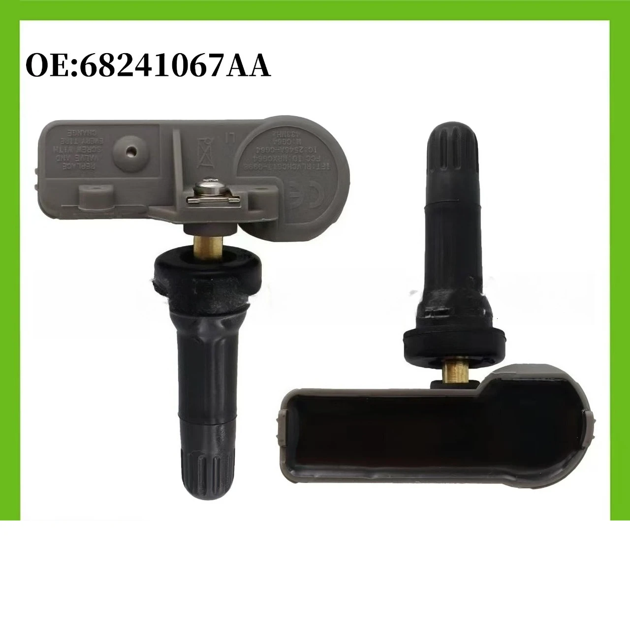 

68241067AA 4pcs Tire Pressure Sensor for Jeep for RAM for Chrysler 300 2010-2020 for Dodge Charger