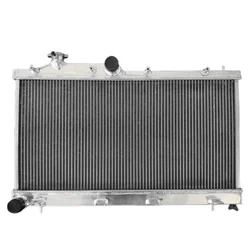 Aluminum Radiator for 2015 2016 2017 Subaru WRX VA FA20DIT 2.0L Turbo Manual MT