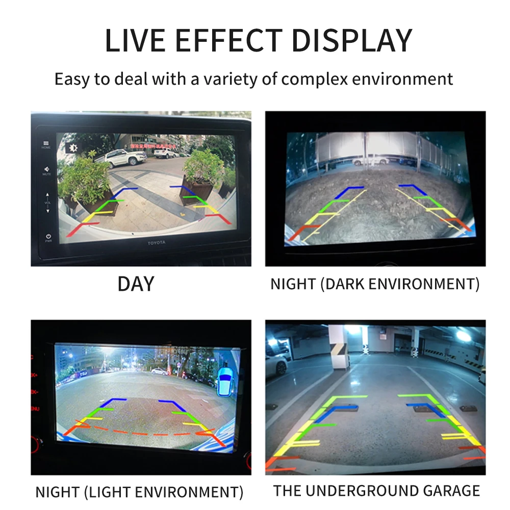 Car Rear View Reverse Parking Camera 170 wide Degree CCD Night Vision for Toyota Camry Aurion XV40 2007 2008 2009 2010 2011 2012