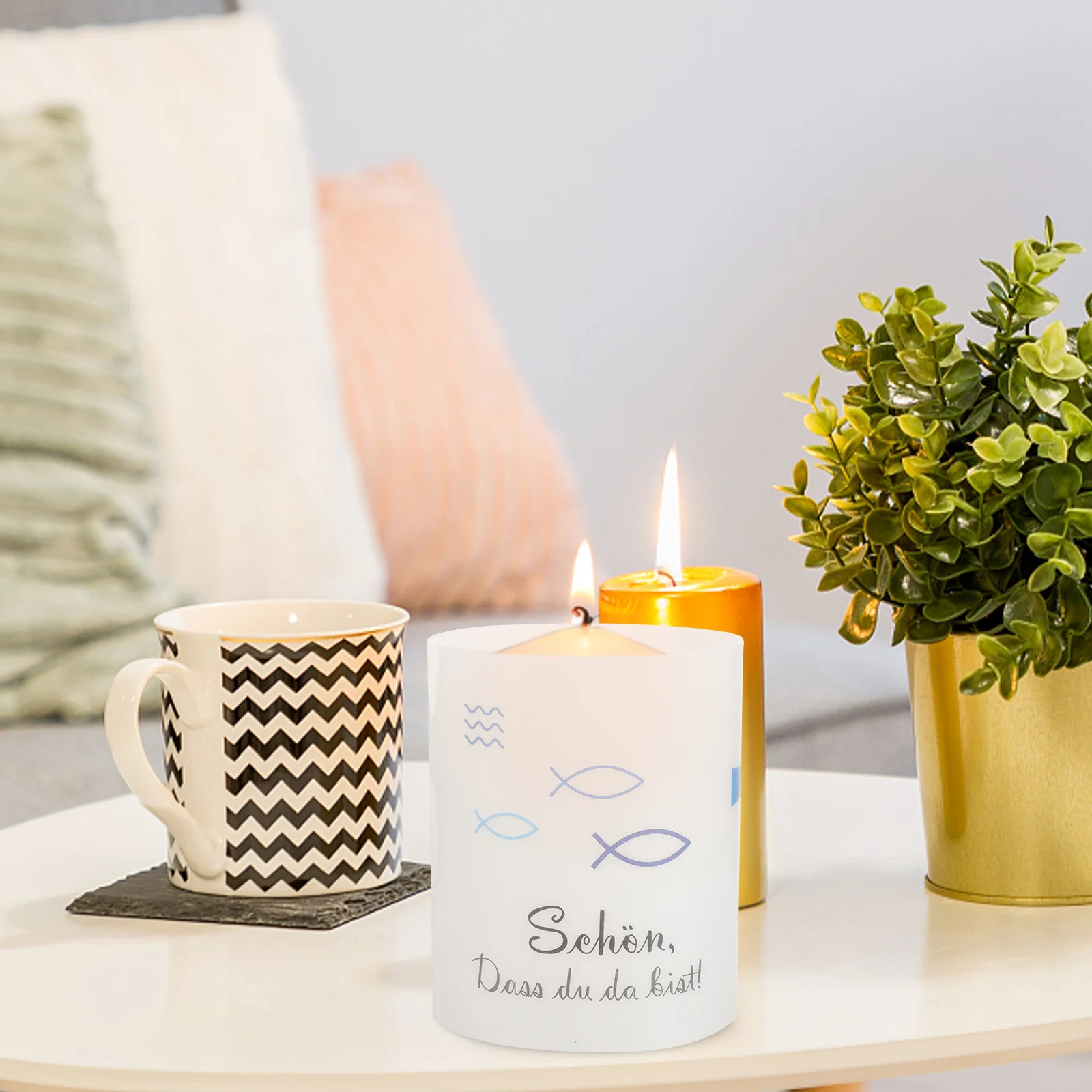 

8Pcs Desktop Plastic Covers and Versatile Decorative Shades Cover Desktop Plastic Shades