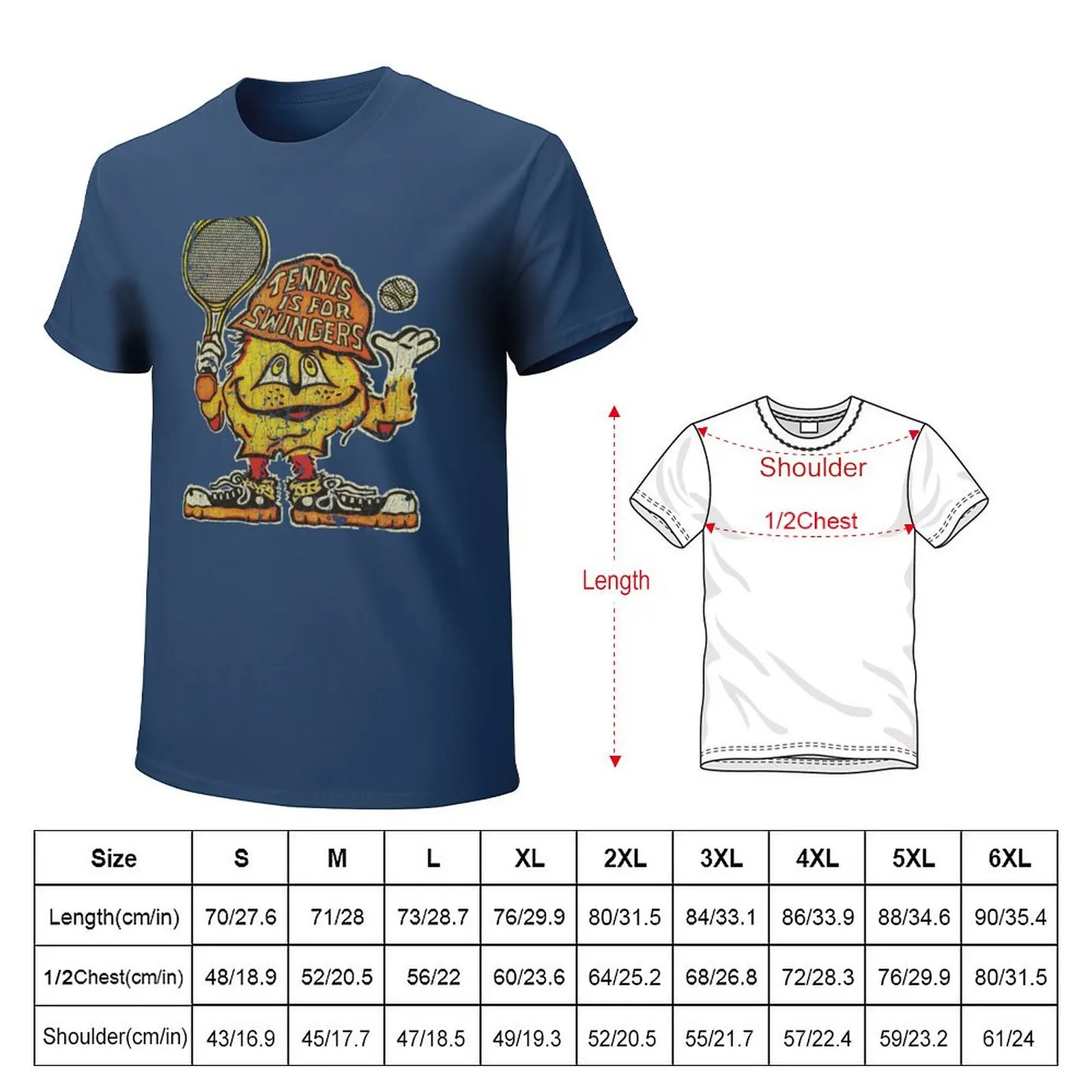 Tennis is For Swingers T-shirt vintage oversized anime clothes t shirts for men pack