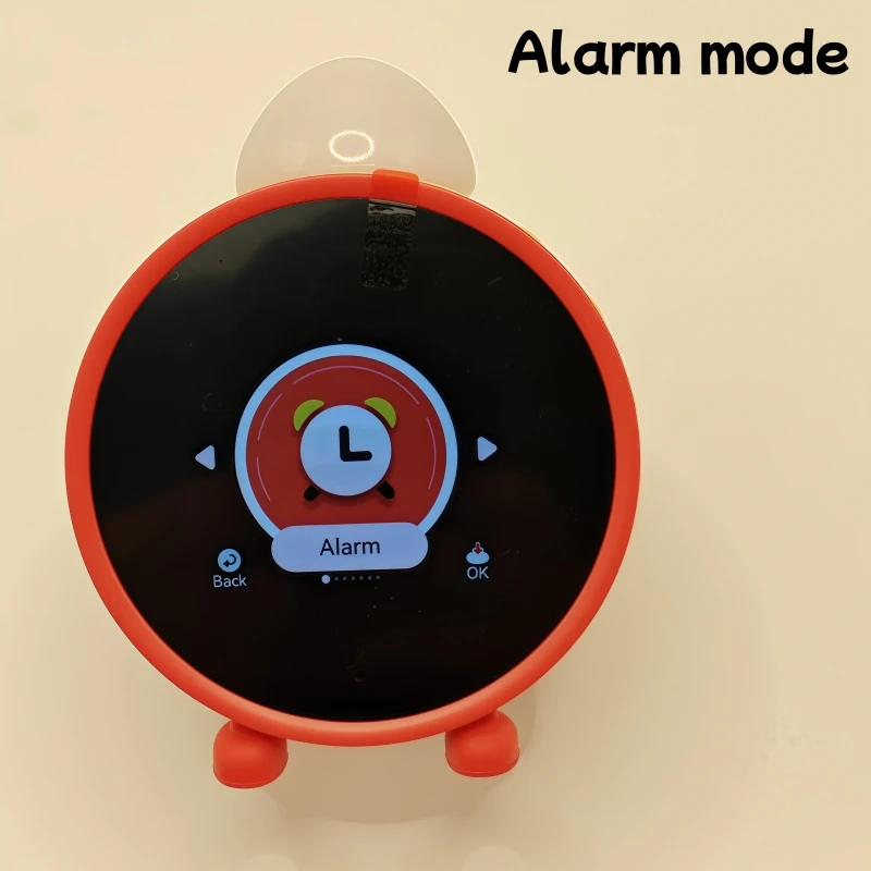 Multi-functional Cartoon Alarm Clock Multi-theme Built-in AI Engine Assistant Support WIFI Online Upgrade Fun Gift Room Decor