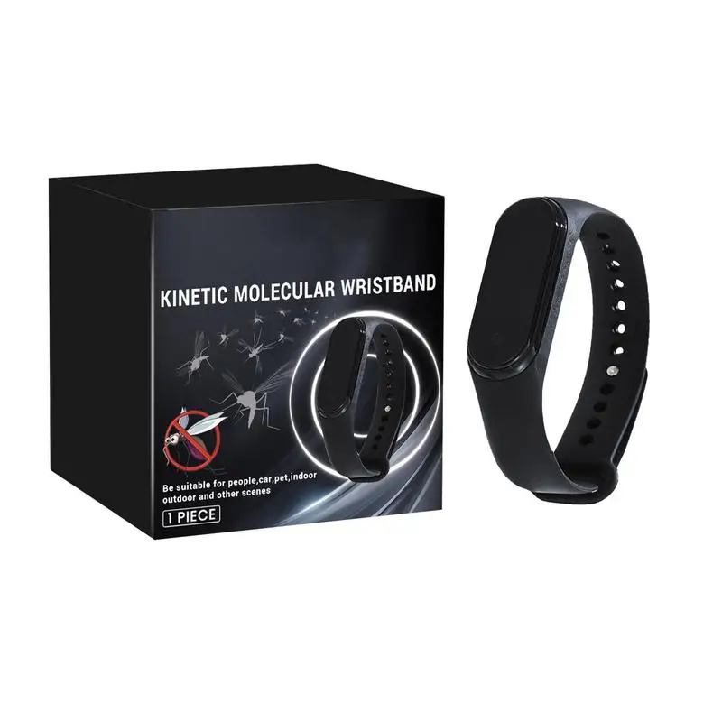 Pulsera inteligente antimosquitos para exteriores, repelente de insectos ultrasónico, pulsera repelente de mosquitos, carga USB