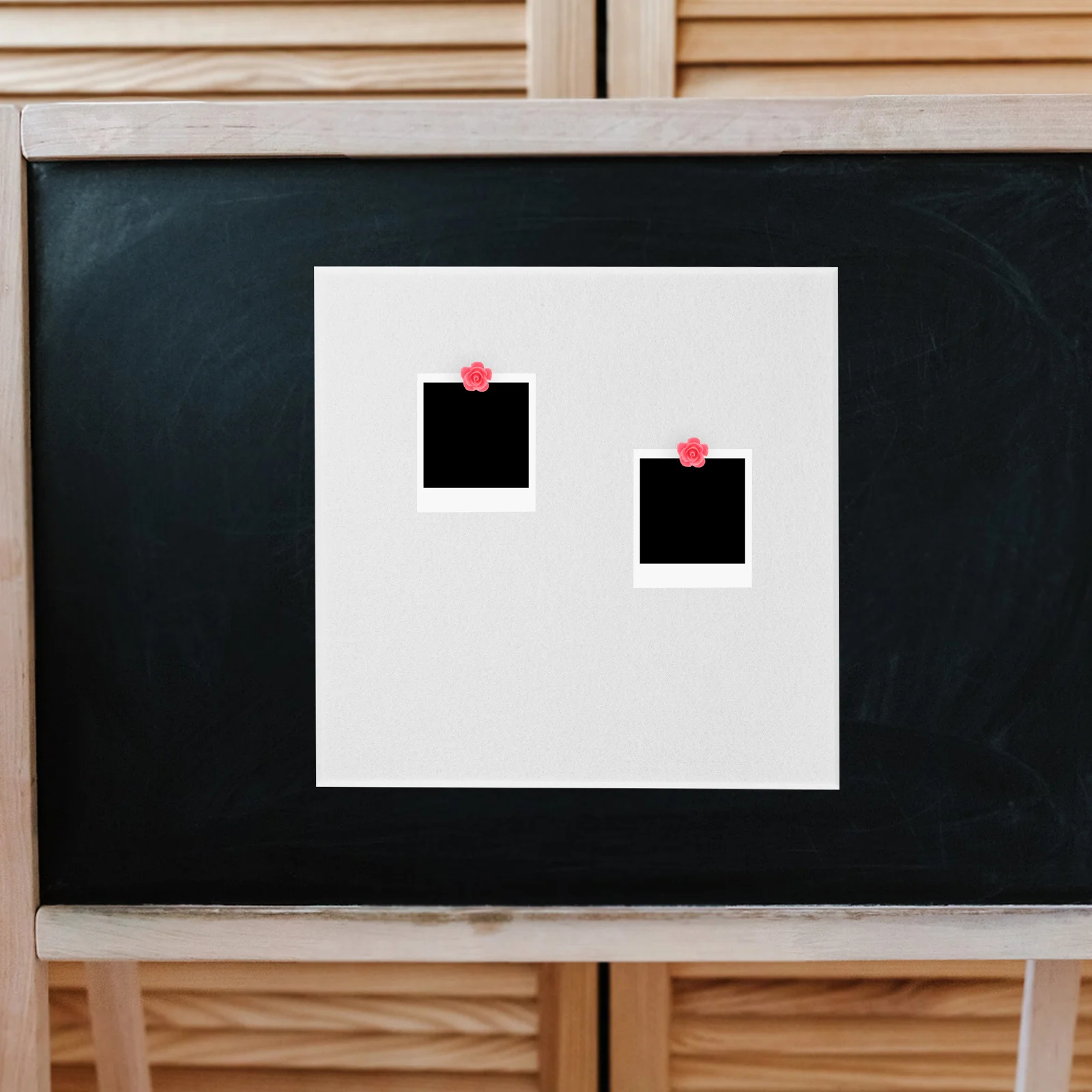 

4Pcs Square Felt Wall Tiles Self Adhesive Memo Board Tiles Soft Cork Bulletin Board for Office Classroom Bedroom