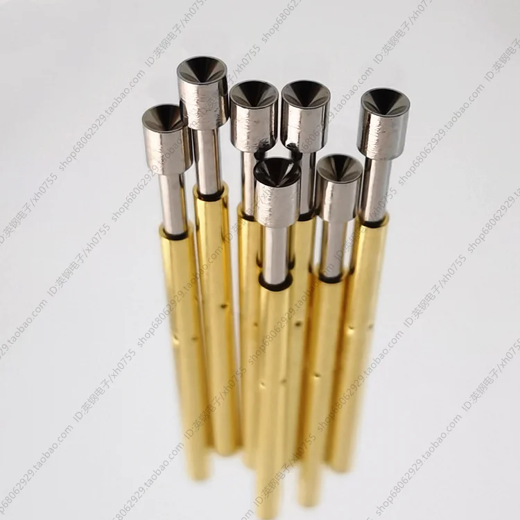 

1.3MM concave bowl shaped cup head probe P75-A2 No.1 test pin 1x16 fixture PCB spring top pin