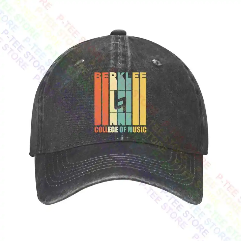 Berklee College Of Music Guitar Piano Band Color Music Baseball Cap Snapback Caps Knitted Bucket Hat