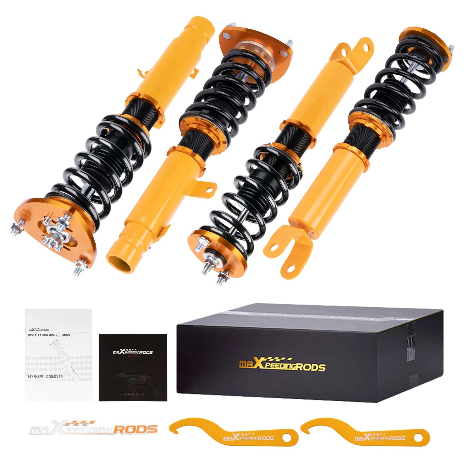 MaXpeedingrods Coilovers Lowering Kit For Honda Accord 2013-2017 ACURA TLX 15-18 Adjustable Height Coilovers Shock Absorbers