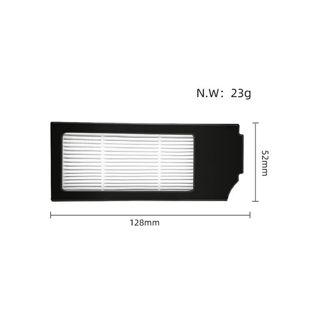 Para Deebot X1 Omni T10 Turbo aspiradora Robot filtro cepillo de limpieza Accesorios