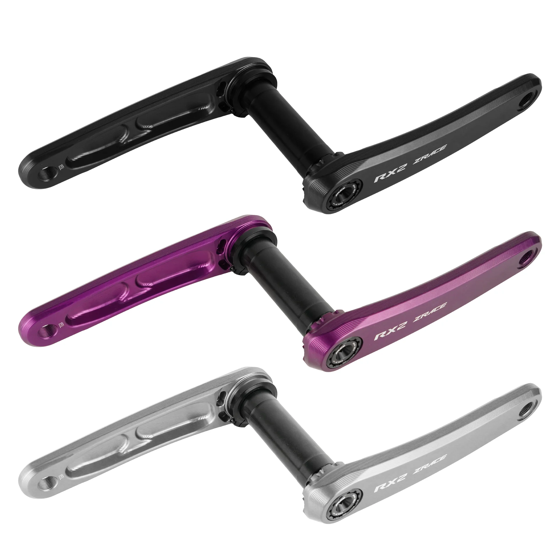 AliExpress ZRACE RX2 Road Gravel Bike Crankset 7075 CNC Aluminum 29mm Axle 3-Bolt Direct Mount 165/170mm