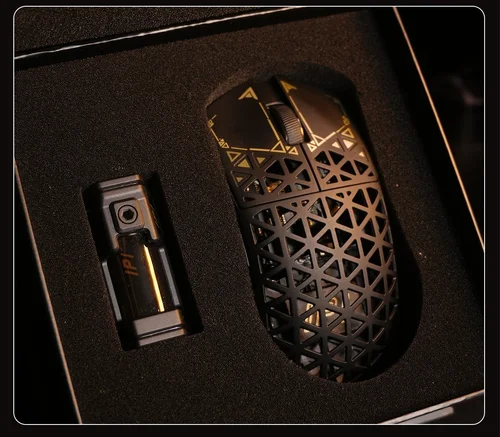 Imagen 2 del producto IPI Piao Float-ratón inalámbrico 8k, 3 modos, Bluetooth, doble, 8k, carbono, Hell Out, Gaming, Esports, ligero, hecho a medida, regalo