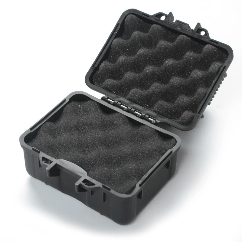 125*105mm Waterproof ToolBox with Sponge Tactical Sealed Equipment Box Instrument Case for Red Dot Sights Safety Case