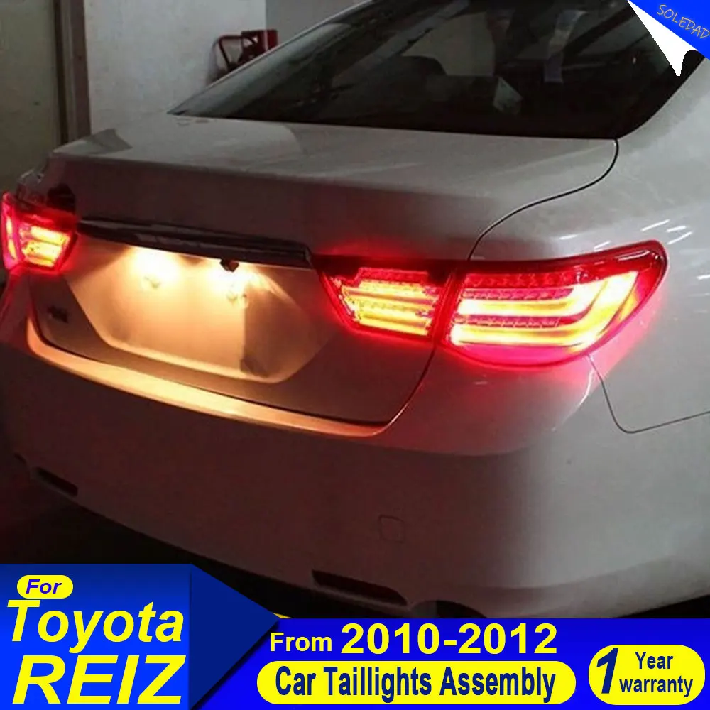 

Задние фонари для Toyota Reiz Mark X 2010-2012: комплект задних фонарей, стоп-сигналы, ходовые огни, противотуманные фары, указатели поворота