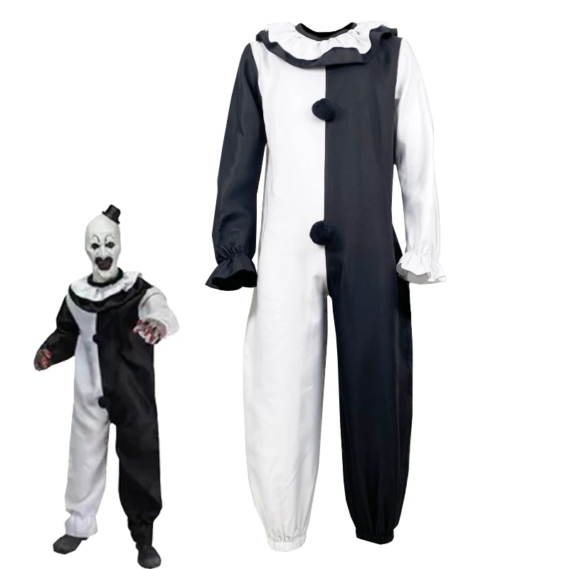 

Halloween Cosplay Broken Soul Clown Cos Costume Horror Movie Cosplay Halloween Party Costume Stage Performance Costume