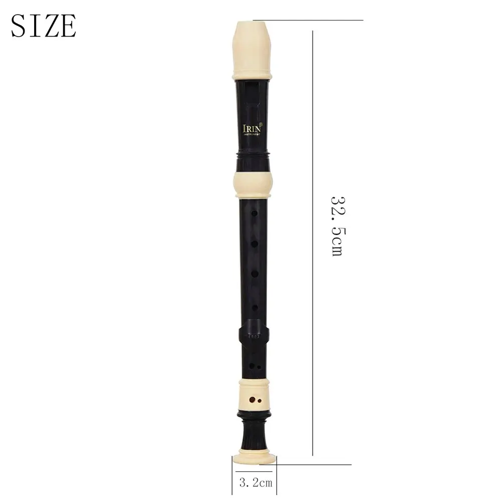 IRIN Baroque Clarinet Woodwind Instrument Recorder Soprano Vertical Flute With Musical Instrument Accessories Beginner Gift