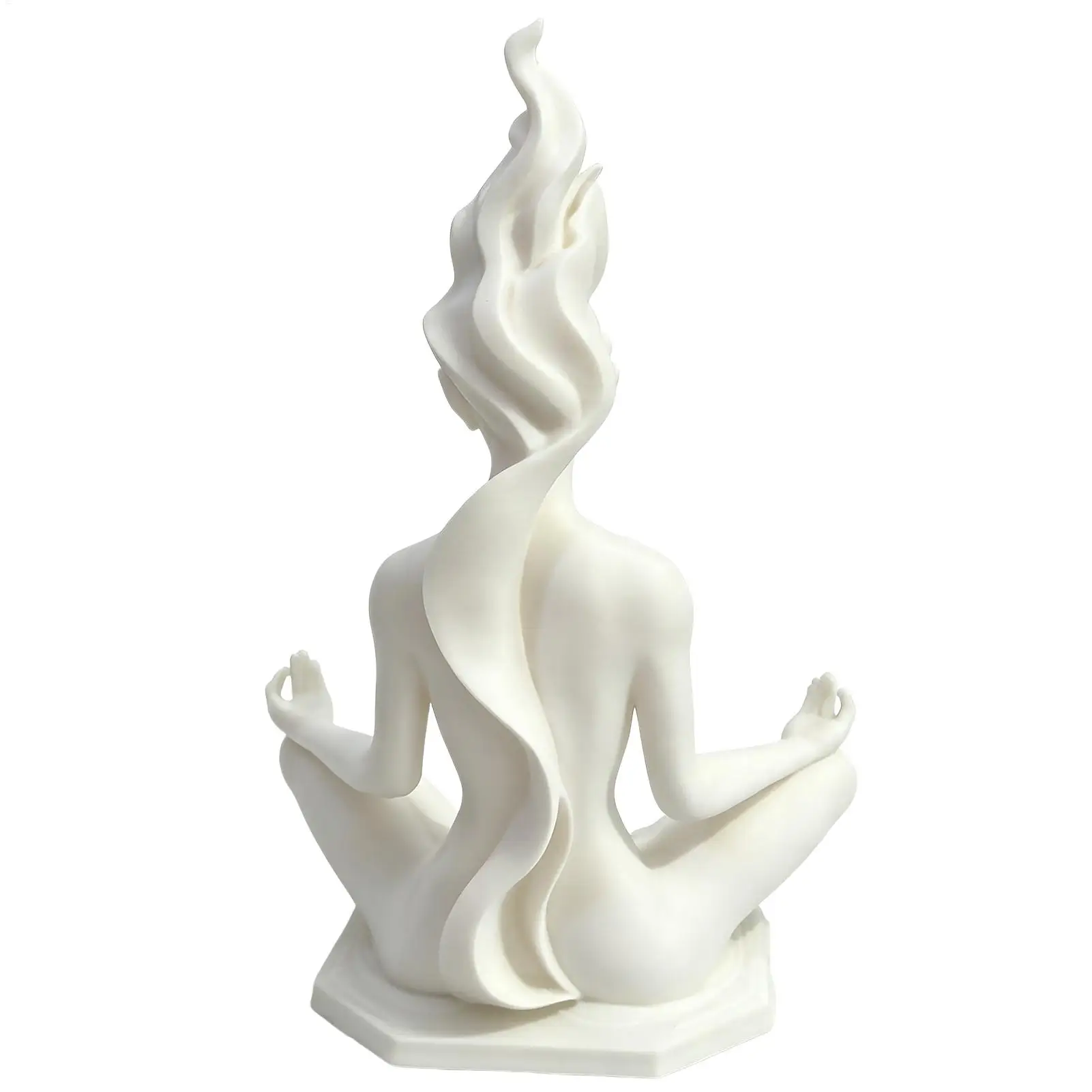 Meditation Women Yoga Figurine - Monitor Arm Dual recension och pris