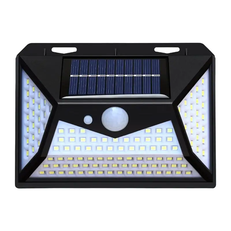 

LED Solar Split Wall Light 118 LED Solar Security Light Motion Sensor 3 Modes Bright Beads Waterproof Garden Step Light