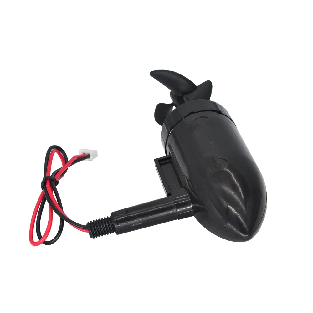 Propulsor submarino de 12V, Motor de 10000rpm, Propulsor impermeable de 13cm, hélice sumergida de 3 aspas para barco de cebo de pesca RC, 1 unidad